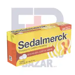 Farmacias Bazar SEDALMERCK 20 TABLETAS oferta