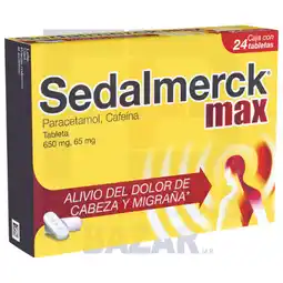 Farmacias Bazar SEDALMERCK MAX 24 TABLETAS oferta