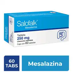 Farmacias Bazar SALOFALK 250MG 60 COMPRIMIDOS oferta