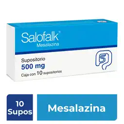 Farmacias Bazar SALOFALK 500MG 10 SUPOSITORIOS oferta