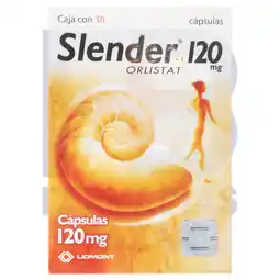 Farmacias Bazar SLENDER 1 120MG 30 CAPSULAS oferta