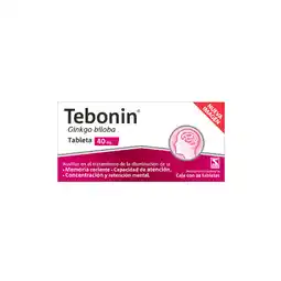 Farmacias Bazar TEBONIN 40MG 24 TABLETAS oferta