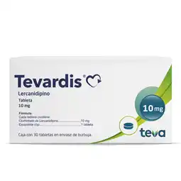 Farmacias Bazar TEVARDIS 10MG 30 TABLETAS oferta