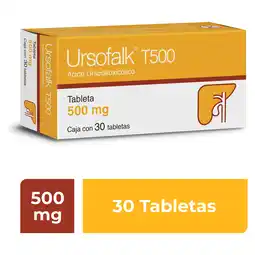 Farmacias Bazar URSOFALK T 500MG 30 TABLETAS oferta