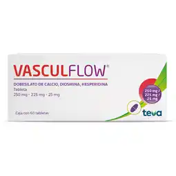 Farmacias Bazar VASCULFLOW 250/225/25MG 60 TABLETAS oferta