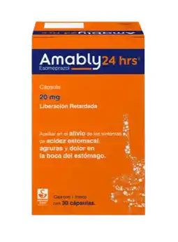 Farmacias Bazar AMABLY 24HRS 20MG 30 CAPSULAS oferta