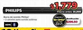 Bodega Aurrerá Barra de sonido philips oferta