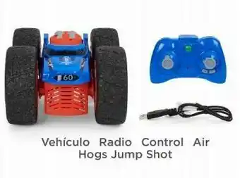 Vehiculo radio control air hogs jump shot