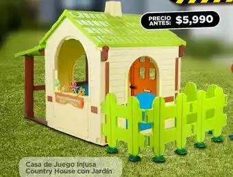 Bodega Aurrerá Casa de juego injusa country house con jardín oferta