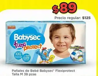 Bodega Aurrerá Pañales babysec flexiprotect oferta