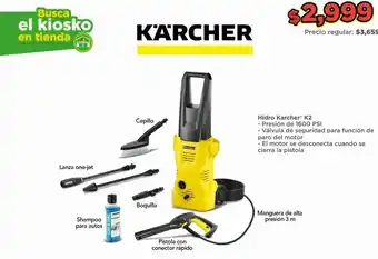 Bodega Aurrerá Hidrolavadora karcher k2 oferta