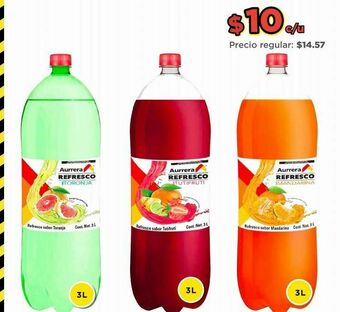 Bodega Aurrerá Refrescos aurrera oferta