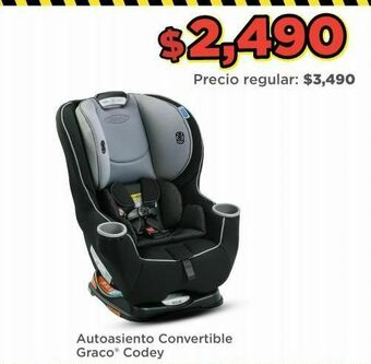 Bodega Aurrerá Autoasiento convertible graco codey oferta