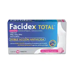 Farmacias Benavides 20mg Famotidina sabor frutas tropicales oferta