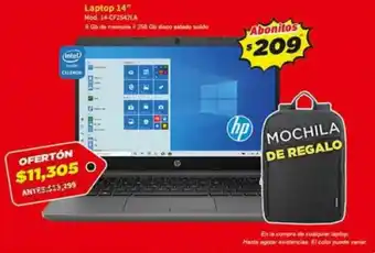 El Bodegón HP Laptop 14" oferta