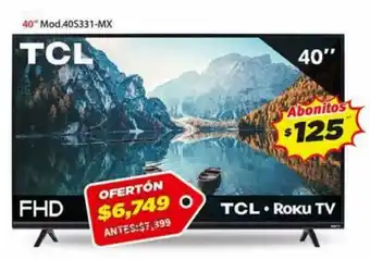 TCL 40" FHD Roku TV