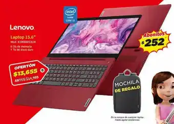 Lenovo Laptop 15.6"