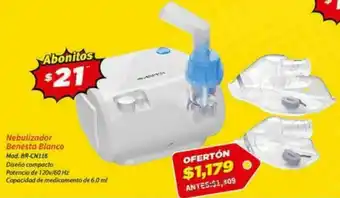 Nebulizador Benesta Blanco
