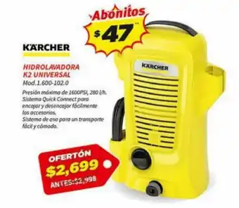 Hidrolavadora K2 Universal K'a'rcher