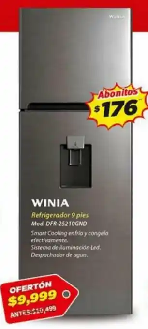 Winia Refrigerador 9 pies