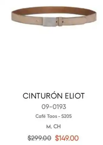 Cinturón Eliot 09-0193