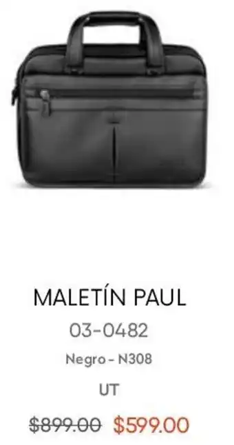 André Badi Maletín Paul 03-0482 oferta