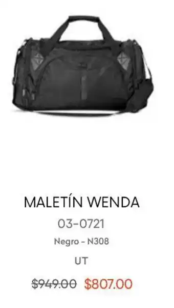 André Badi Maletín Wenda 03-0721 oferta