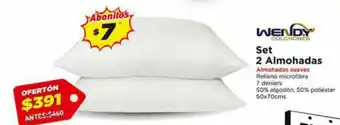 Wendy Set 2 Almohadas