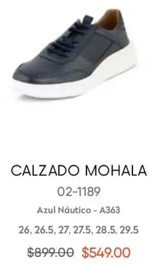 André Badi Calzado Mohala 02-1189 oferta
