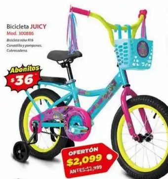 Mercurio Bicicleta Juicy 300886
