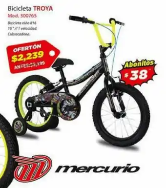 El Bodegón Mercurio Bicicleta Troya 300765 oferta