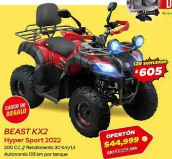 Beast KX2 Hyper Sport 2022 200cc
