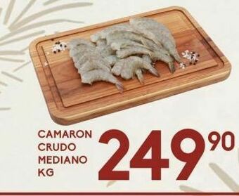 Alsuper Camaron crudo mediano kg oferta