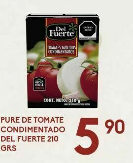 Alsuper Puré de tomate del fuerte 210g oferta