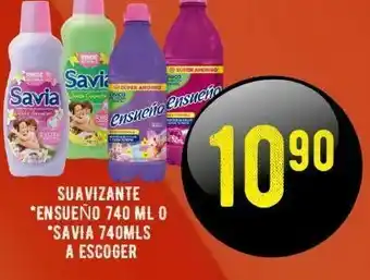 Alsuper Suavizante de telas savia / ensueño 740ml oferta