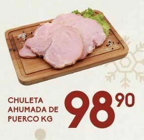 Alsuper Chuleta ahumada de cerdo kg oferta