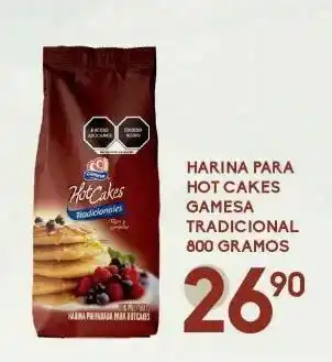Harina para hot cakes gamesa 600g