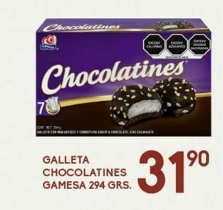 Alsuper Galleta chocolatines gamesa oferta