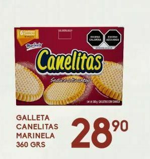 Alsuper Galletas canelitas marinela 360g oferta