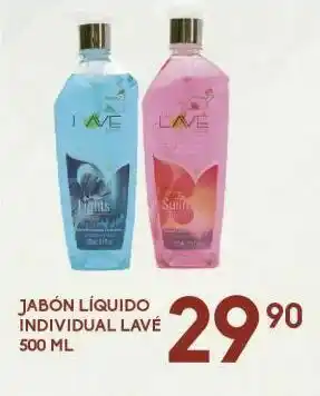 Jabon liquido individual lavé