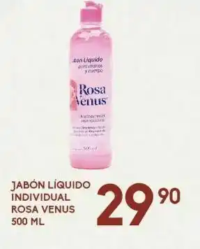 Jabón líquido rosa venus 500ml