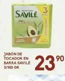Jabón de tocador savilé 3/100g