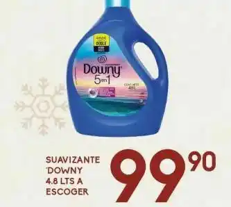 Suavizante de telas downy 4.8lt