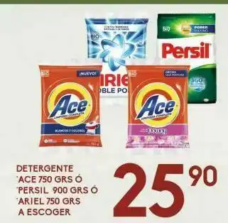 Alsuper Detergente ace/persil/ariel oferta
