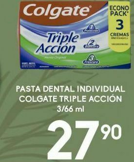 Alsuper Crema dental colgate triple acción oferta