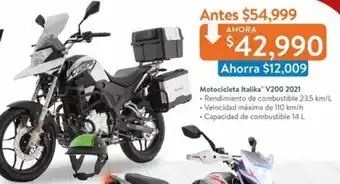 Walmart Motocicleta Italika V200 2021 oferta