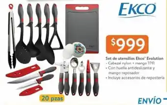 Set de untensilios Ekco Evolution