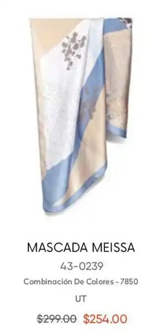 André Badi Mascada Meissa Combinación de Colores UT oferta