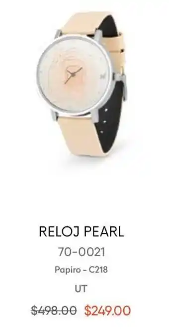 André Badi Reloj Pearl Papiro UT oferta