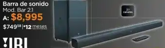 Chedraui JBL Barra de sonido oferta